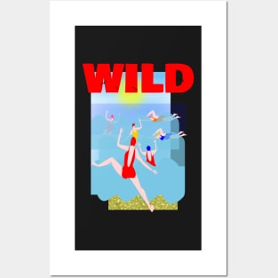 WILD SWIMMING Posters and Art